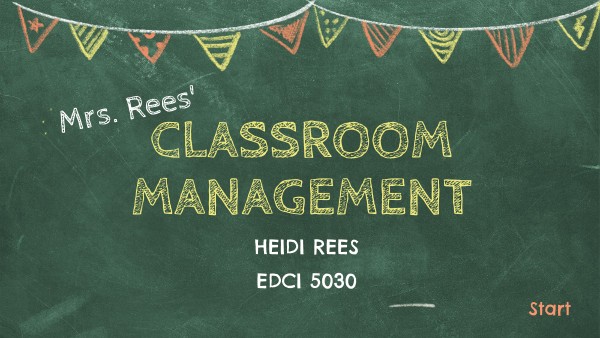 CLASSROOM MANAGEMENT PLAN | Genially