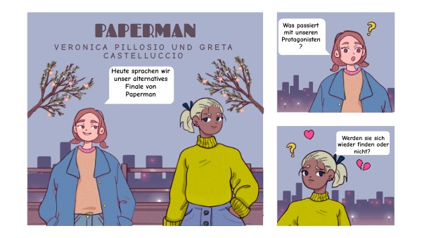 Paperman comic