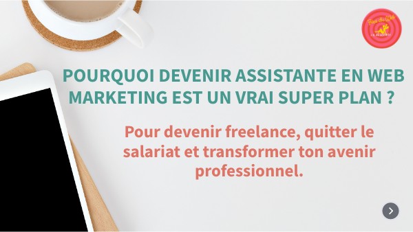 Assistante web marketing