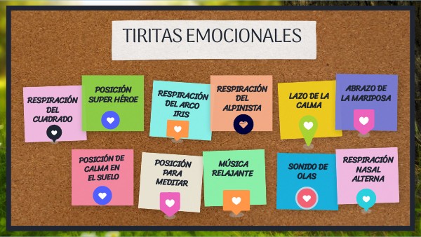 TIRITAS EMOCIONALES | Genially