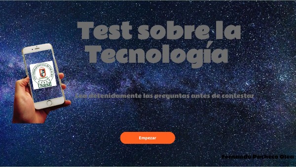 Test de la semana Tecnología | Genially