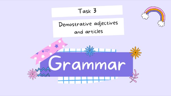 Task 3 - Inglés básico | Genially