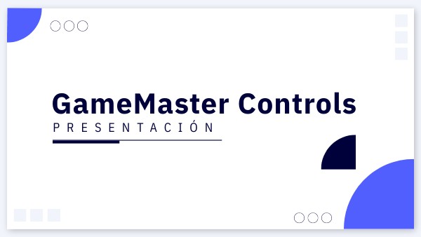 GameMaster Controls | Genially