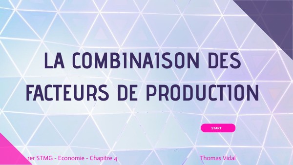 1er STMG ECO Chapitre 4 | Genially