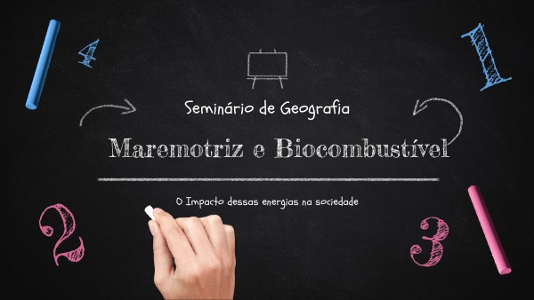 CHALK & BLACKBOARD PRESENTATION