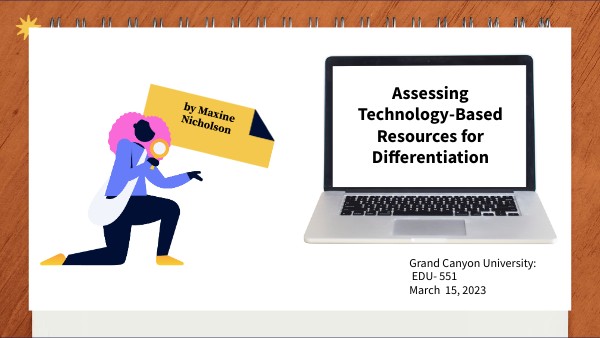 Assessing Technology-Based Resources for Differentiation | Genially