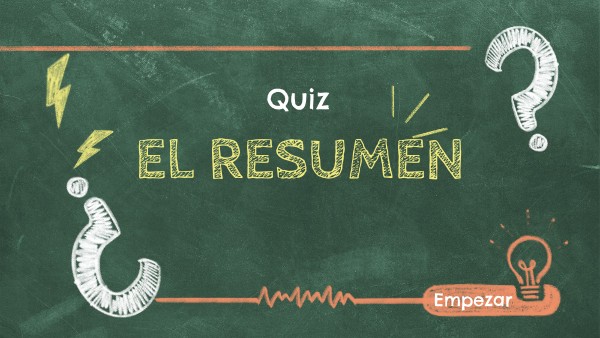 El resumen | Genially
