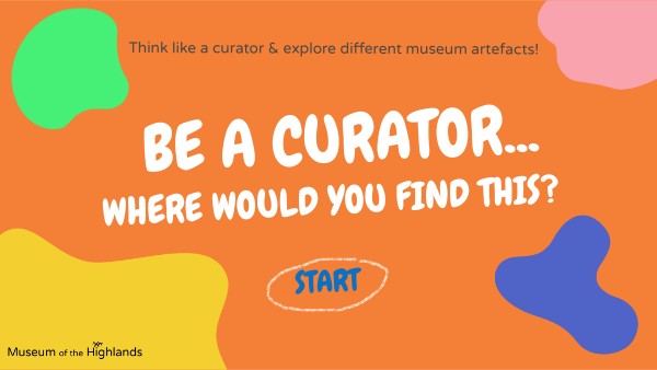 Be a Curator - Where would you find this? | Genially