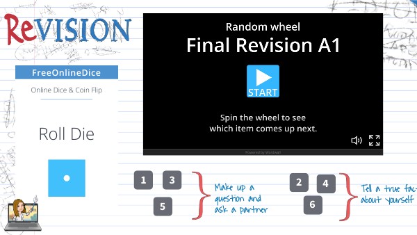 A1 Vocabulary Revision | Genially
