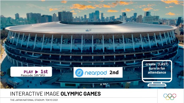 OLYMPIC GAMES INTERACTIVE IMAGE