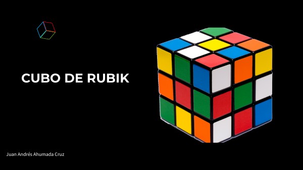 PRESENTACIÓN CUBO DE RUBIK