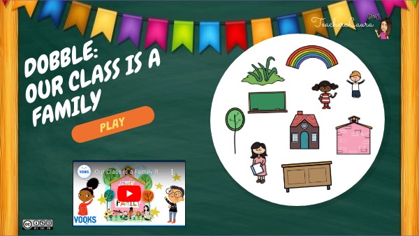 Our Class is a Family dobble | Genially