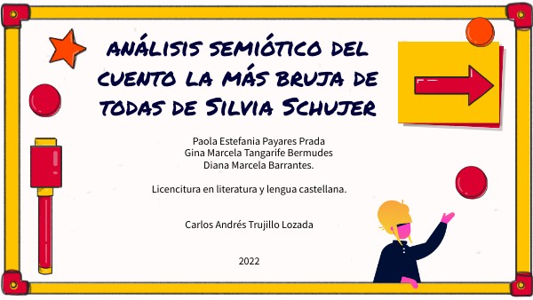 Obra la más bruja de todas. by: Silvia Schuljer. | Genially