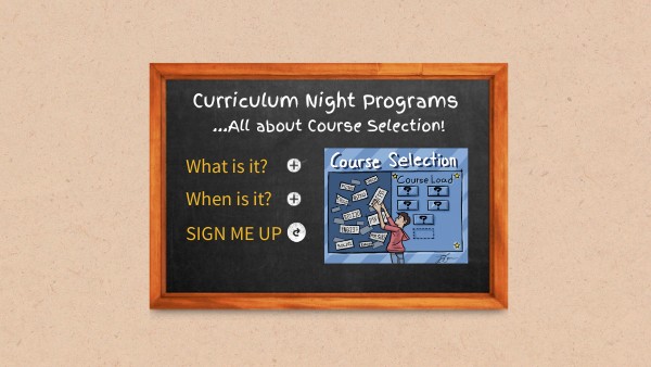 Curriculum Night Program