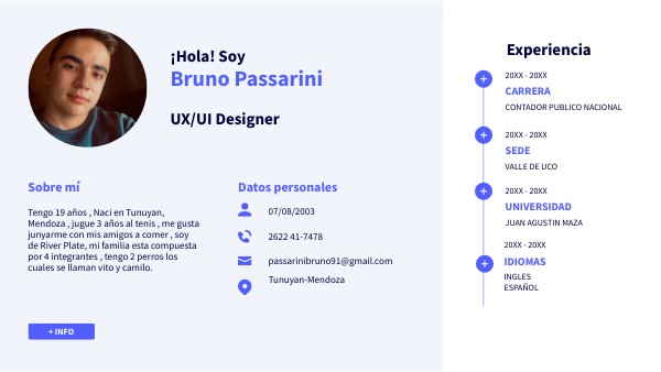 CV BÁSICO | Genially