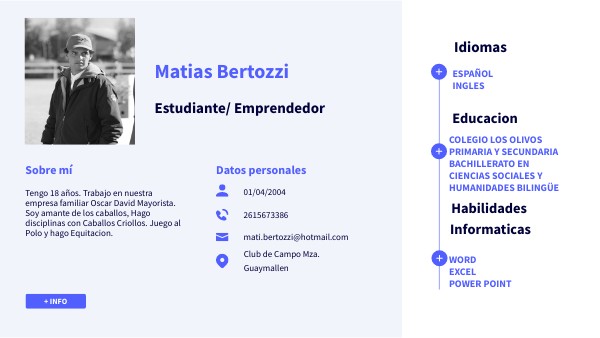 CV BÁSICO | Genially