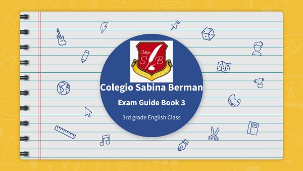 Exam Guide 3rd grade English Book 3 | Genially
