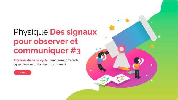 SOC3 - VITESSE DE PROPAGATION DES SIGNAUX