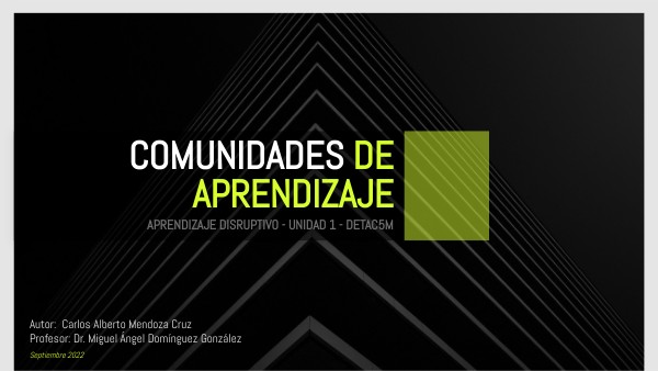 COMUNIDADES DE APRENDIZAJE | Genially