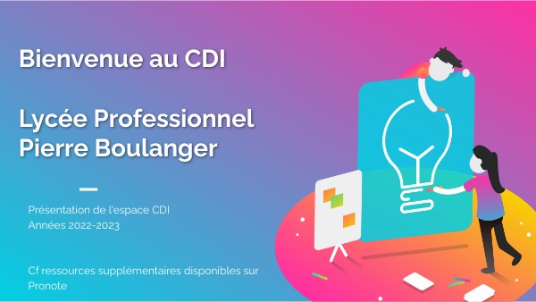 Présentation CDI