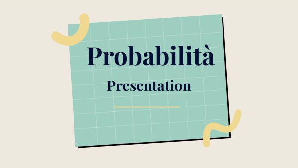 Probabilità Presentation