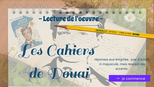 cahiers de Douai