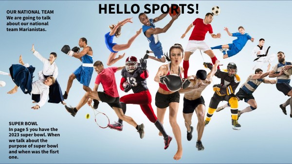 HELLO SPORTS! | Genially
