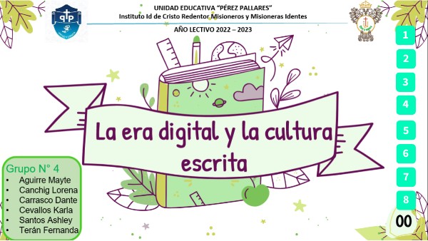 Presentación Interactiva de Lengua y Literatura