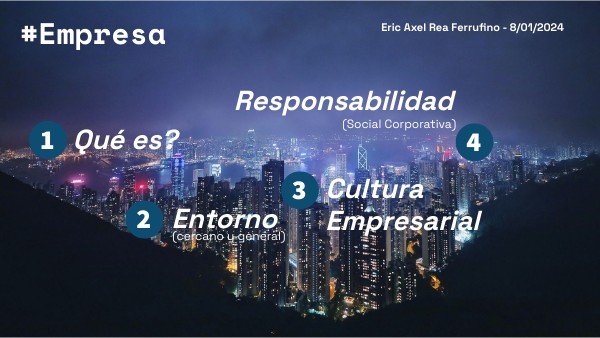 #Empresa
