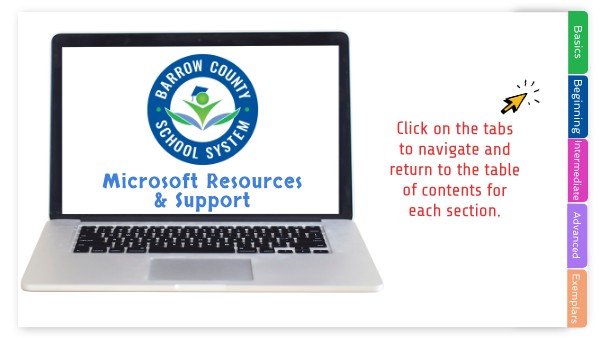 BCSS Microsoft Resources & Support | Genially