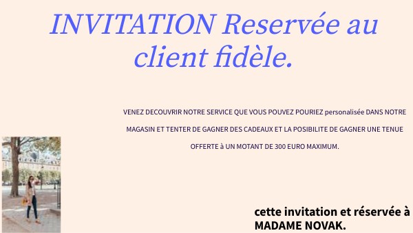 INVITATION