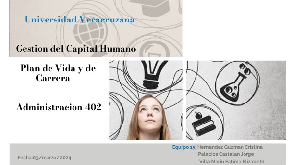 Plan de vida y carrera cuestionario | Genially