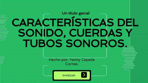 Quiz audio y podcast | Genially