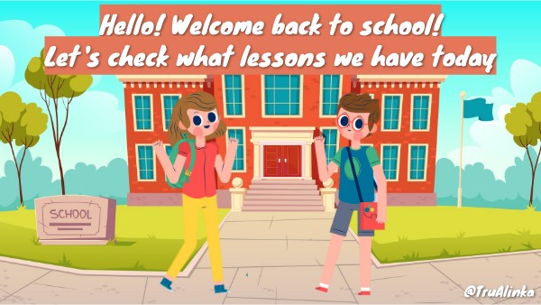 Back to school by TruAlinka | Genially