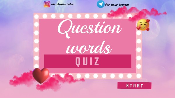 Question words | Genially
