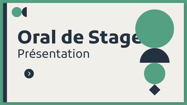 oral 1er stage | Genially