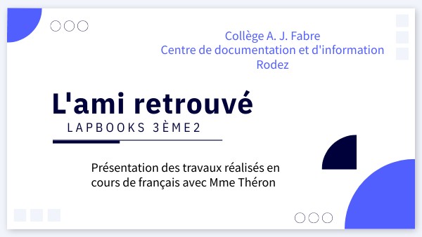 L'ami retrouvé | Genially