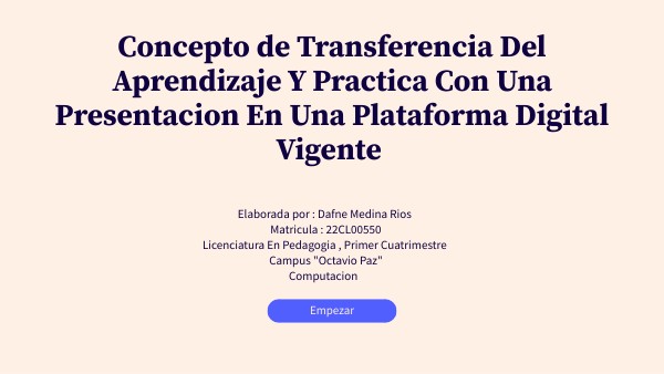 PRESENTACIÓN DIGITAL BÁSICA | Genially