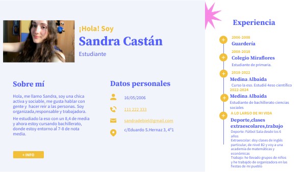 CV Esencial | Genially