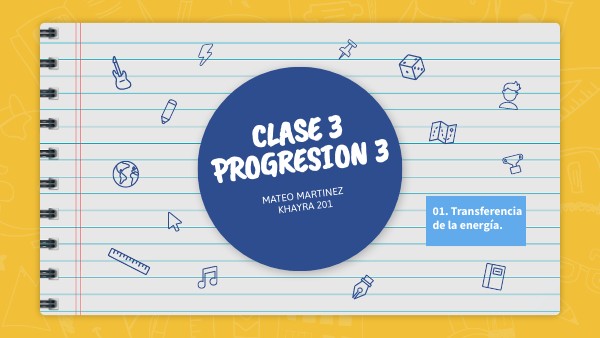 PROGRESION 3 MATEO MARTINEZ KHAYRAN 201 | Genially