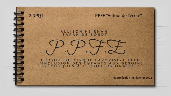 PPFE Autour de l'école | Genially