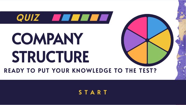 COMPANY STRUCTURE | Genially