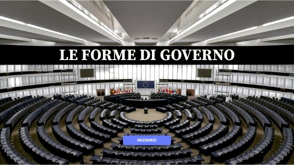 Le forme di governo