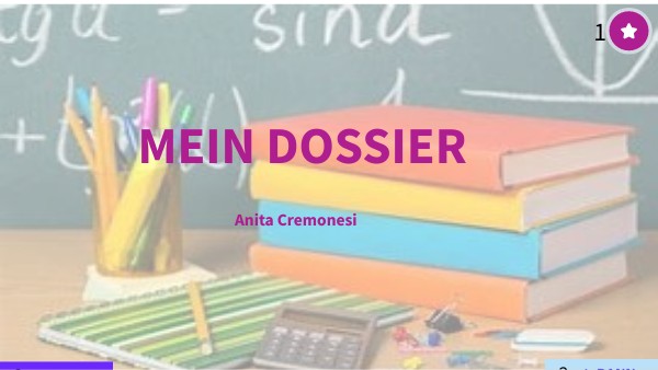 Dossier interactif basique | Genially
