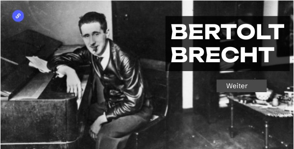 Bertolt Brecht Gedanken über Die Dauer Des Exils Bertolt Brecht