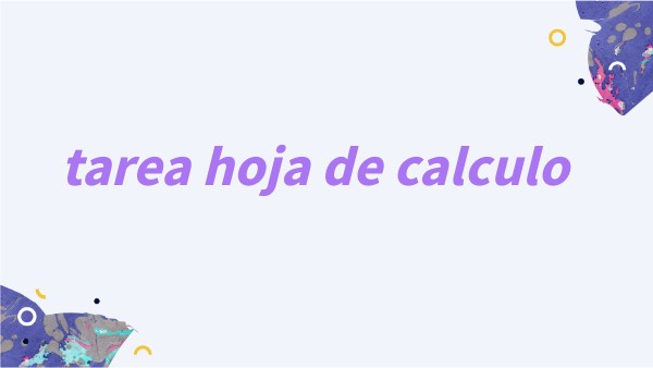 tarea final | Genially