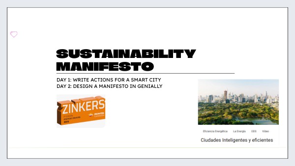 SMART CITY MANIFESTO | Genially