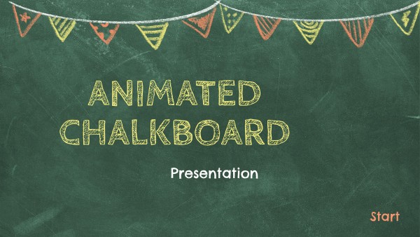 ANIMATED CHALKBOARD PRESENTATION