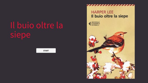 Il buio oltre la siepe