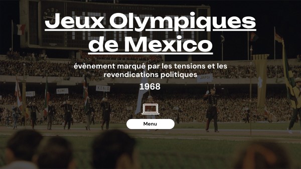 Jeux olympiques de Mexico 1968 Équipe Canada Équipe canadienne